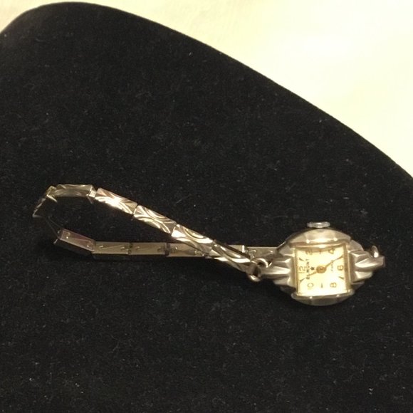 Elmont Accessories Vintage 2 10k Gold Filled Elmont Ladys Watch